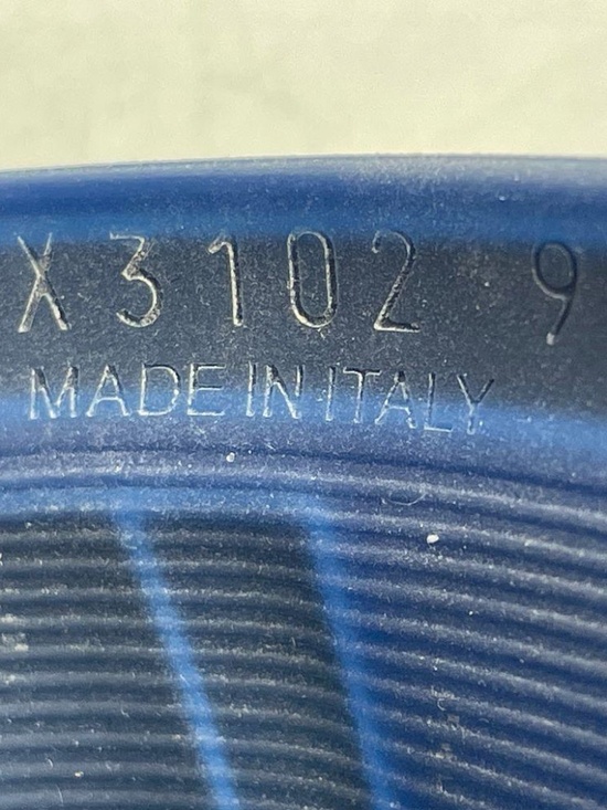 Prada Authentic  Navy and Black Slide Sandals